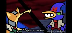 Falco and Fox mission comprete Meme Template