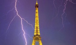 Slavic Eiffel Tower Thunder Meme Template