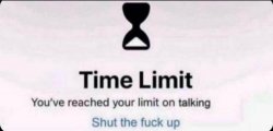Time limit Meme Template