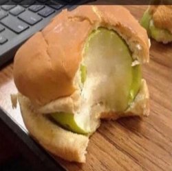 Apple Sandwich Bite Meme Template