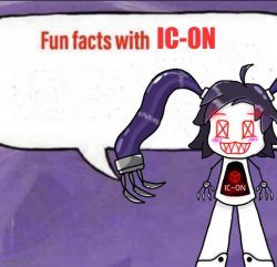 fun facts with IC-0N (Internecion Cubes) Meme Template