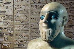 Blue eyed Sumerian Meme Template