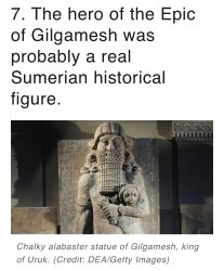 Gilgamesh was real Meme Template