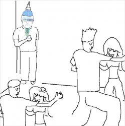 They Dont Know Were Making Droids Meme Template