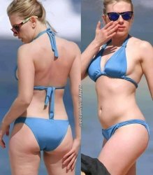 Scarlett Johansson bikini Meme Template