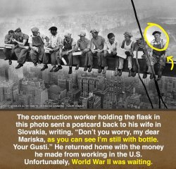 Empire State Building construction worker Meme Template
