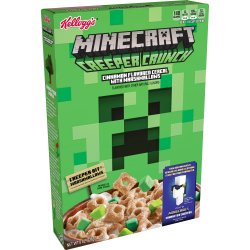 Minecraft cereal Meme Template