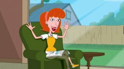 Phineas and Ferb Linda mocking Candace Meme Template