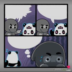 What did PandaC Say?! Meme Template