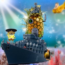 Boris Squarepants Meme Template