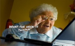 Grandma discovers your secrets Meme Template