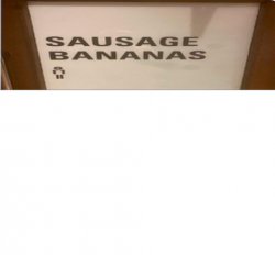 Sausage banana door Meme Template