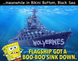Flagship Moskva Sunk by Ukraine meme Meme Template