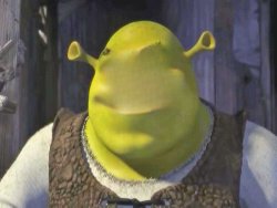 Shrek With No Face Meme Template