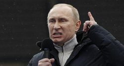 Putin angry Americans love Democracy Meme Template