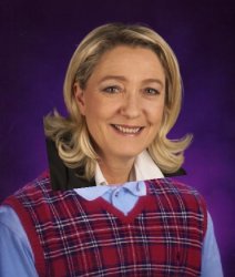 Bad Luck Marine Le Pen Meme Template