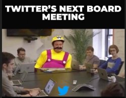 Elon Musk CEO Twitter Board Meeting Meme Template