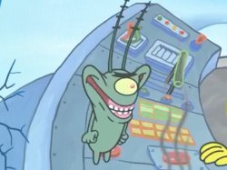 Smiling Plankton Meme Template