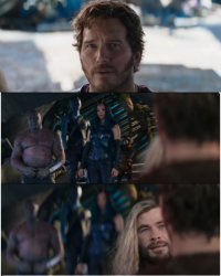 Thor Star Lord Interaction Meme Template