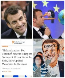 Emmanuel Macron 2,022 = Deception Meme Template