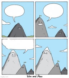 mountain Meme Template