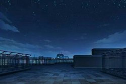 rooftop night Meme Template