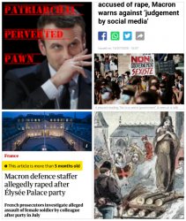 Emmanuel Macron 2,022 = Misogynist Meme Template