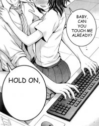 baby can you touch me already Meme Template