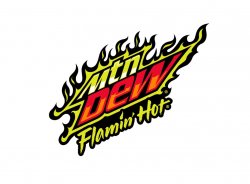 Mountain Dew flamin hit logo Meme Template