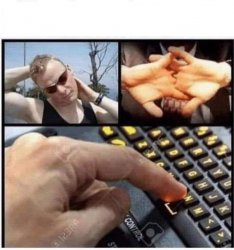 N key Meme Template