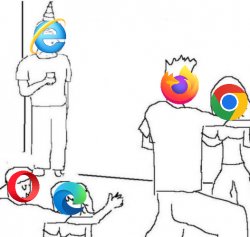 Internet Explorer They Don't Know Meme Template