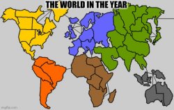 World Scenario Map Meme Template