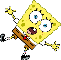 Falling SpongeBob Meme Template
