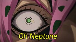 JoJo's Bizarre Adventure Diavolo Oh Neptune Meme Template