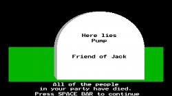 Here lies Pump Meme Template