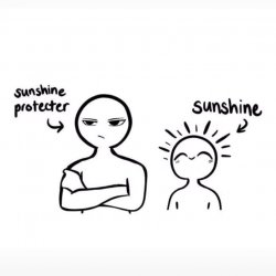 sunshine protector Meme Template