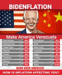 Biden bidenflation chart brandonomics Meme Template