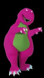 Giga barney Meme Template