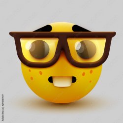 nerd emoji Meme Template