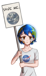 earth-chan Meme Template