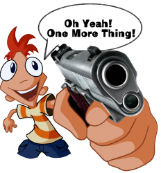 Gun Phineas Meme Template
