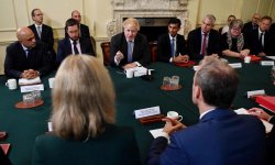 Boris Johnson Cabinet Meme Template