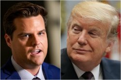 Matt Gaetz Donald Trump Pedophile buddies Meme Template