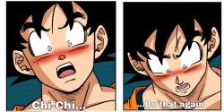 Horny Goku Meme Template