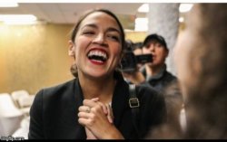 AOC Meme Template