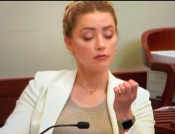 Amber Heard Meme Template