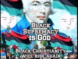 Black Supremacy is God: Black Supremacy and Christianity Meme Template