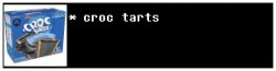 croc tarts Meme Template