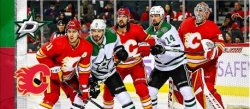 Dallas Stars vs Calgary Flames Meme Template