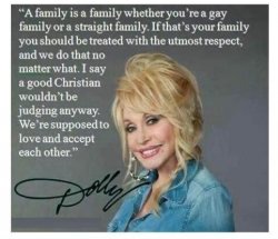 Dolly Parton quote LGBTQ acceptance Meme Template